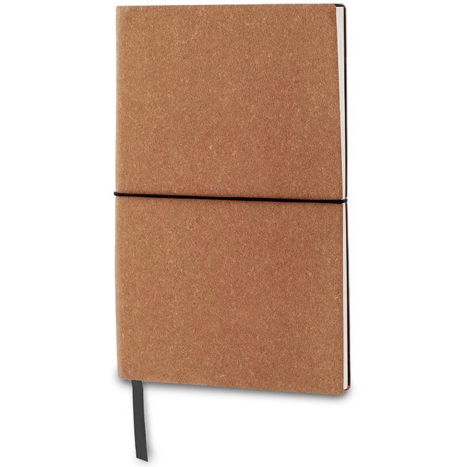 Notizbuch mit Einband aus recycelten Leder Din A5