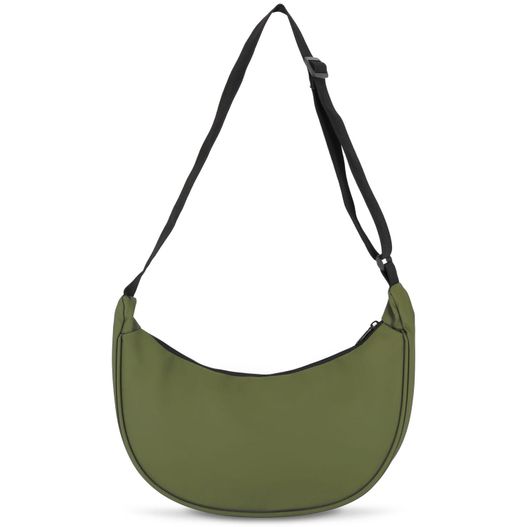 PU-beschichtete R-PET 600D Halbmond-Tragetasche (Bild 1)