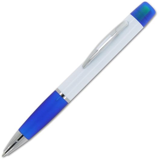 Kugelschreiber Hawaii mit dreifarbigem Textmarker (Bild 1)