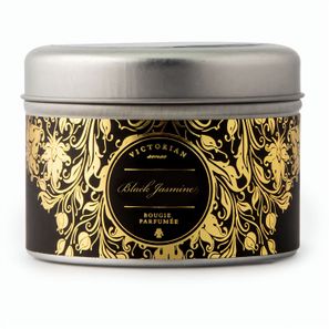 Victorian Sense Tinbox Schwarzer Jasmine Parfümkerze