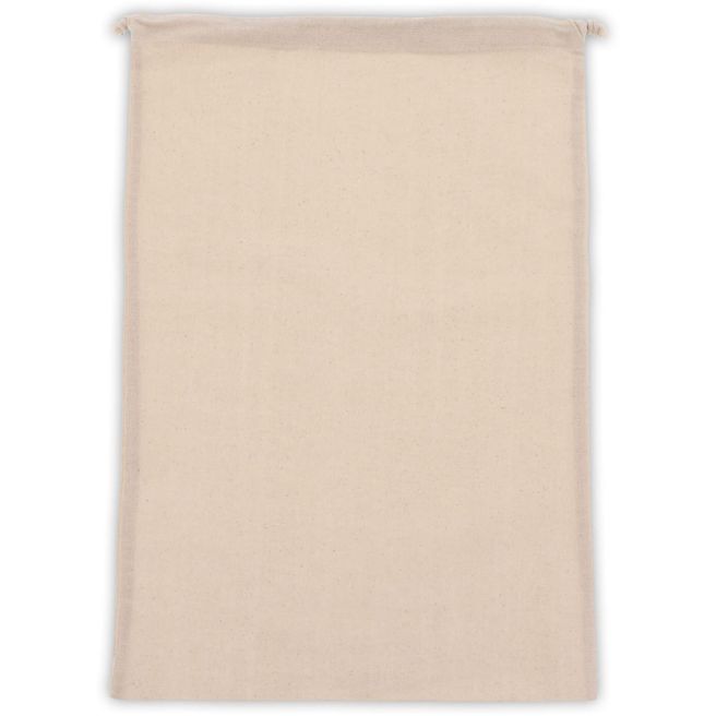 Produktabbildung Zuziehbeutel OEKO-TEX® Baumwolle 140g/m² 30x45cm Zuziehbeutel OEKO-TEX® Baumwolle 140g/m² 30x45cm