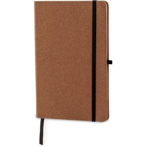 Hardcover-Notizbuch mit Einband aus recycelten Leder DIN A5