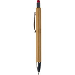 Produktabbildung Bambus Kugelschreiber New York mit Touchpen Bambus Kugelschreiber New York mit Touchpen