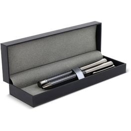 Produktabbildung Metallstift und Rollerball-Stift im Set in Geschenkbox Metallstift und Rollerball-Stift im Set in Geschenkbox