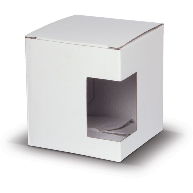 Verpackung Tassen mit Fenster