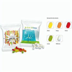 Pfefferminzdragees Werbetüte, Pfefferminzdragees (ca. 5 g)