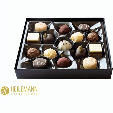Produktabbildung Heilemann Mini Pralinés im Schuber, Heilemann Mini Pralinés (ca. 91 g) Heilemann Mini Pralinés im Schuber, Heilemann Mini Pralinés (ca. 91 g)