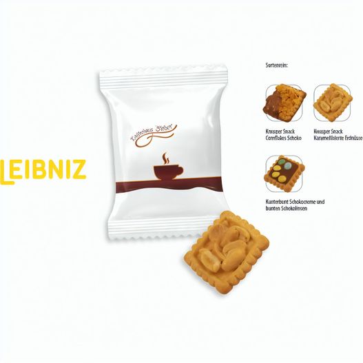 Produktabbildung Leibniz Kekse Knusper Snack & Kunterbunt Flowpack, Leibniz Kunterbunt Flowpack (ca. 6 g) Leibniz Kekse Knusper Snack & Kunterbunt Flowpack, Leibniz Kunterbunt Flowpack (ca. 6 g) (Bild 1)