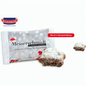 Stollenkonfekt Werbetüte (Saisonprodukt zu Weihnachten), Stollenkonfekt (ca. 27 g)