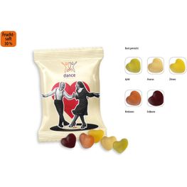 Produktabbildung Mini Saft-Herzen Werbetüte, Mini Saft-Herzen (ca. 10 g) Mini Saft-Herzen Werbetüte, Mini Saft-Herzen (ca. 10 g)