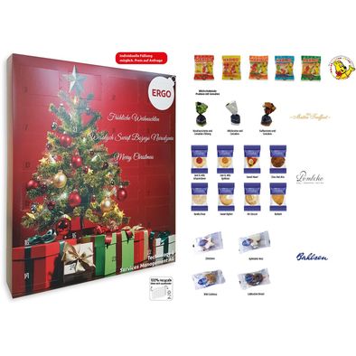 XXL Adventskalender (Saisonprodukt zu Weihnachten), Bahlsen Wintermix