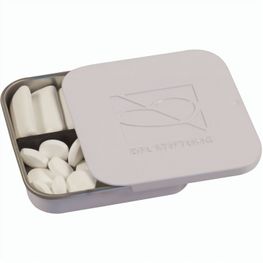 Produktabbildung Twin Tin geprägt, Pfefferminz-Pastillen; zuckerfrei Twin Tin geprägt, Pfefferminz-Pastillen; zuckerfrei