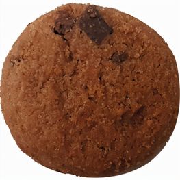 Cookies Bodenstandbeutel mit Werbeaufkleber, Coffee Cookies Cranberry
