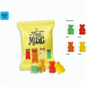 Gummibärchen zuckerfrei Werbetüte, Gummibärchen zuckerfrei (ca. 10 g)