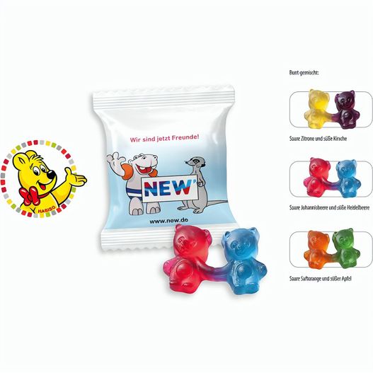 Produktabbildung HARIBO Bärchen-Pärchen Werbetüte, HARIBO Bärchen-Pärchen (ca. 7 g) HARIBO Bärchen-Pärchen Werbetüte, HARIBO Bärchen-Pärchen (ca. 7 g) (Bild 1)