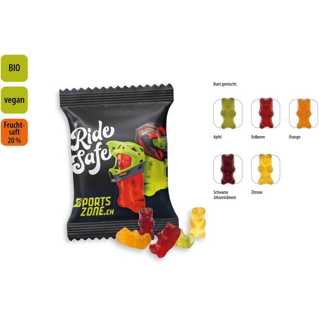 BIO Bärchen vegan Werbetüte gelatinefrei (ca. 10 g)