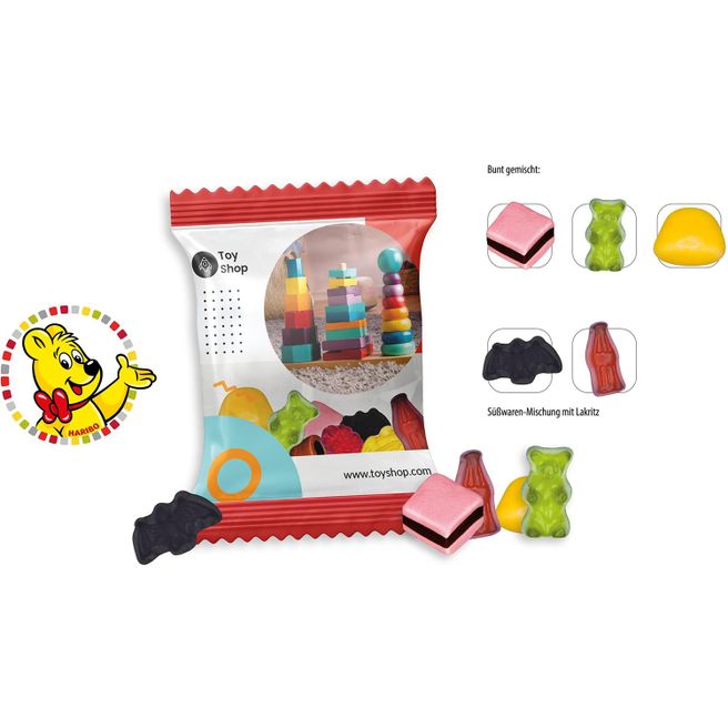 HARIBO Mini Color-Rado Werbetüte (ca. 10 g)