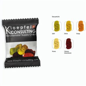 Fruchtgummi Paragraph Werbetüte, Fruchtgummi Paragraph (ca. 10 g)