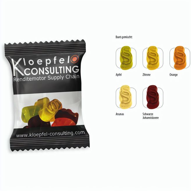 Produktabbildung Fruchtgummi Paragraph Werbetüte, Fruchtgummi Paragraph (ca. 10 g) Fruchtgummi Paragraph Werbetüte, Fruchtgummi Paragraph (ca. 10 g)