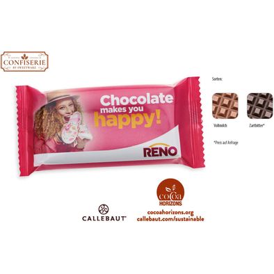 Callebaut Vollmilch Schokolade 40 g Tafel
