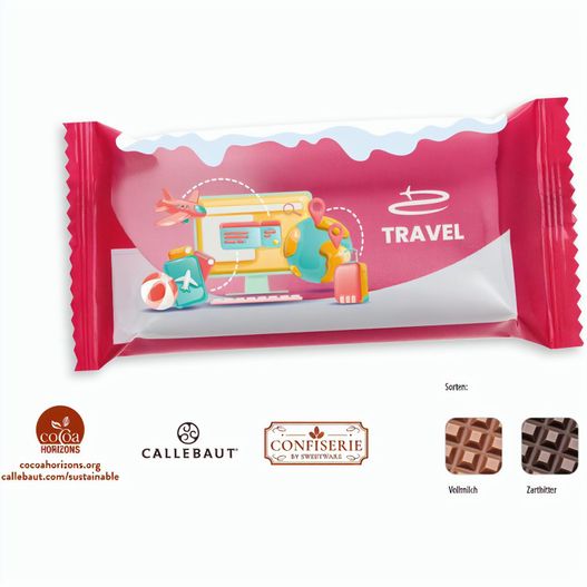 Callebaut Vollmilch Schokolade 40 g Tafel (Bild 1)