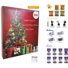 XXL Adventskalender (Saisonprodukt zu Weihnachten), HARIBO Weihnachtsmix