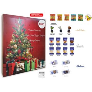 XXL Adventskalender (Saisonprodukt zu Weihnachten), HARIBO Weihnachtsmix