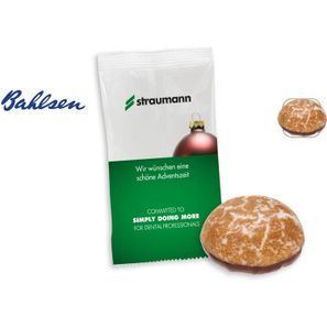 Bahlsen Lebkuchen Mini Contessa Werbetüte (Saisonprodukt zu Weihnachten), Bahlsen Lebkuchen Mini Contessa (ca. 9 g)