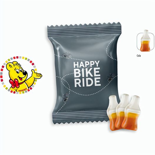 Produktabbildung HARIBO Happy Cola Werbetüte, HARIBO Happy Cola (ca. 12 g) HARIBO Happy Cola Werbetüte, HARIBO Happy Cola (ca. 12 g) (Bild 1)