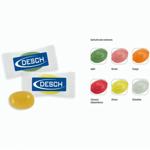 Bonbon Flowpack, Bonbon bunt gemischt (Bild 1)