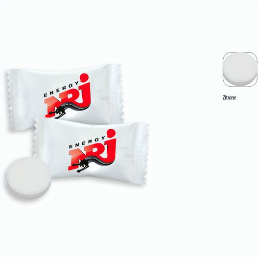 Traubenzucker Rund Flowpack, Zitrone (ca. 3 g) (Bild 1)