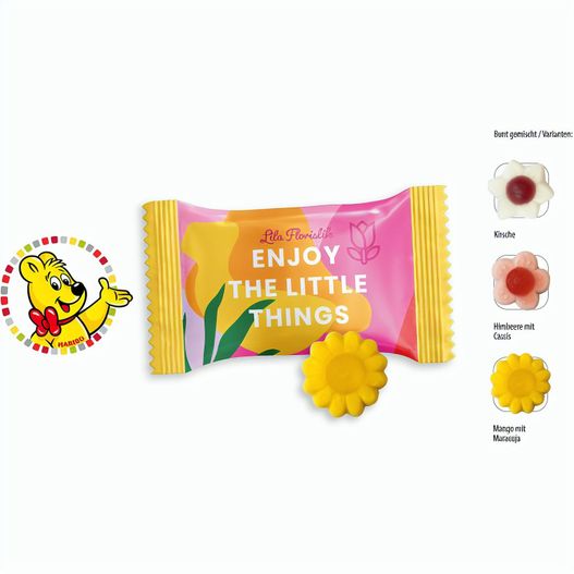 Produktabbildung HARIBO Blumen Werbetüte, HARIBO Blumen (ca. 7 g) HARIBO Blumen Werbetüte, HARIBO Blumen (ca. 7 g) (Bild 1)