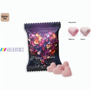 SADEX Brauseherzen Werbetüte, SADEX Brauseherzen (ca. 8 g)