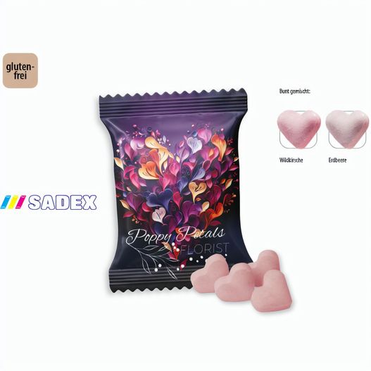 SADEX Brauseherzen Werbetüte, SADEX Brauseherzen (ca. 8 g) (Bild 1)