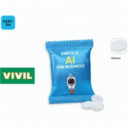 Produktabbildung VIVIL Extra Strong zuckerfrei 10 g Werbetüte (ca. 10 g) VIVIL Extra Strong zuckerfrei 10 g Werbetüte (ca. 10 g)