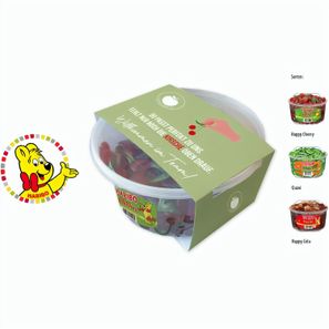 HARIBO Runddosen mit Kartonbanderole, HARIBO Happy Cherry