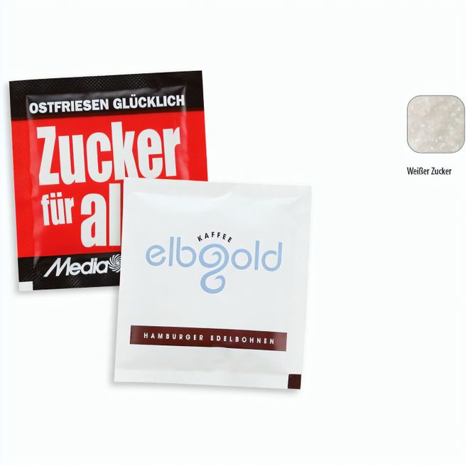 Zuckertütchen, Zucker weiß (ca. 3,6 g)
