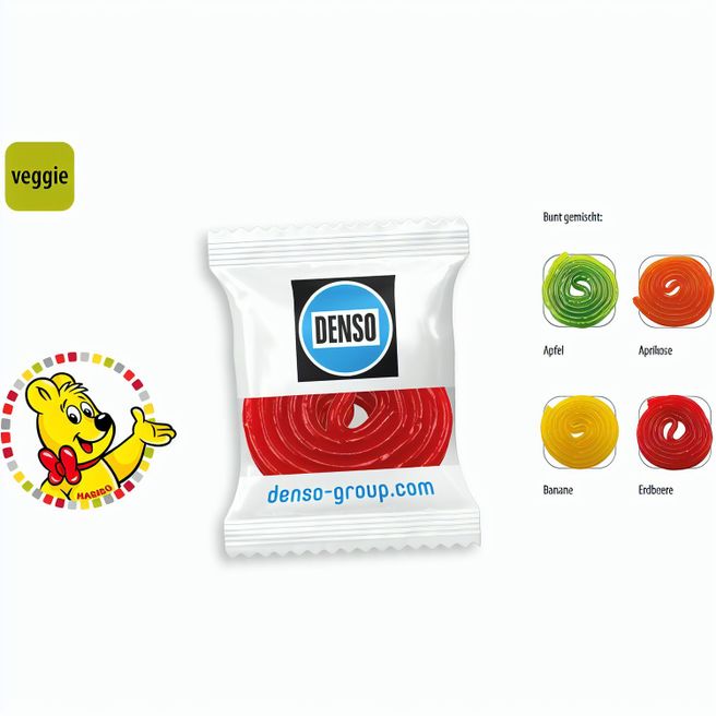 HARIBO Fruchtschnecke Werbetüte, HARIBO Fruchtschnecke (ca. 8 g)