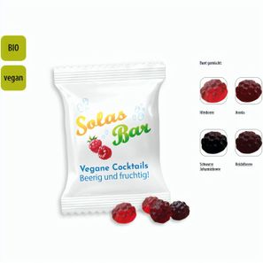 BIO Beerenfrüchtchen vegan Werbetüte, BIO Beerenfrüchtchen vegan (ca. 10 g)