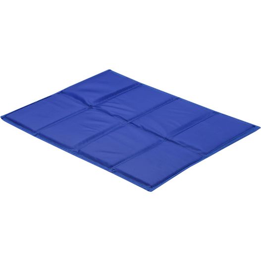 eine blaue matte mit weißem hintergrund Faltbares Sitzkissen COMFORT (Bild 1)