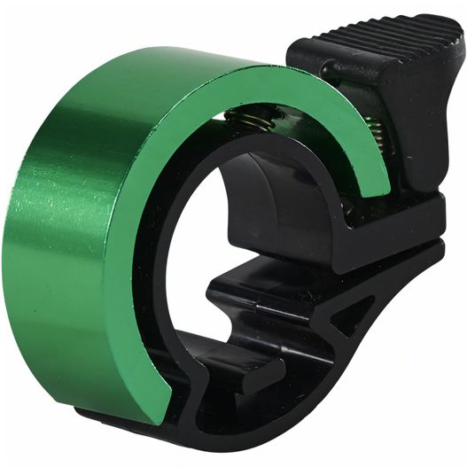 ein grüner ring mit schwarzem griff Fahrradklingel SWING (Bild 1)