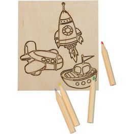 AUSMALBILD RAUMSCHIFF