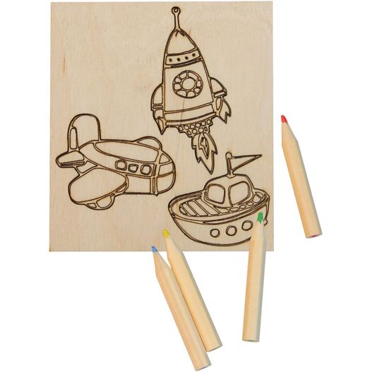 AUSMALBILD RAUMSCHIFF (Bild 1)