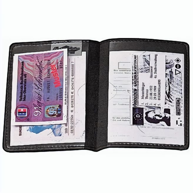 Ausweistasche "Paper Label 2"