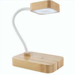 Tisch- & Ladeleuchte "LumiBamboo"