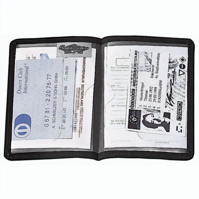 Ausweistasche "Paper Label 2G"