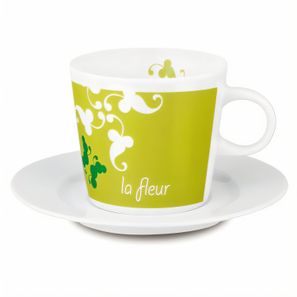 senator® Fancy Cafe Set Pozellantasse mit Untertasse