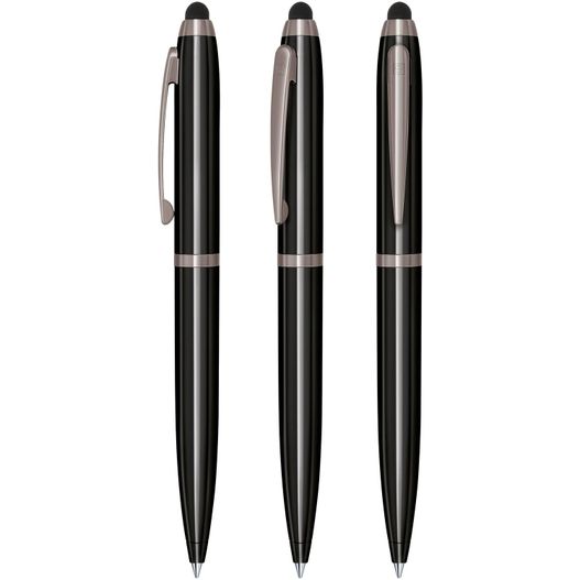 Produktabbildung roubill Nautic Black Drehkugelschreiber roubill Nautic Black Drehkugelschreiber (Bild 1)