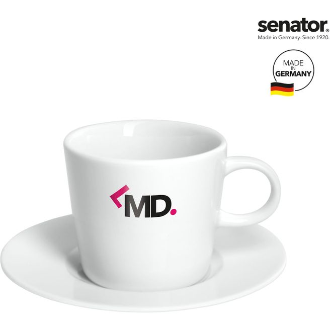 senator® Fancy Espresso Tasse mit Untertasse