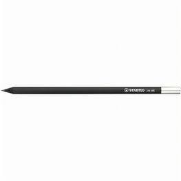 Produktabbildung STABILO Grafitstift schwarz mit Metallkapsel STABILO Grafitstift schwarz mit Metallkapsel